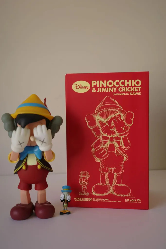 KAWS x Disney Pinocchio & Jiminy Cricket by | KAWS | buy art online |  artprice