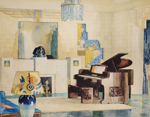 Andrew LOOMIS - Drawing-Watercolor - Mosaic Tiles