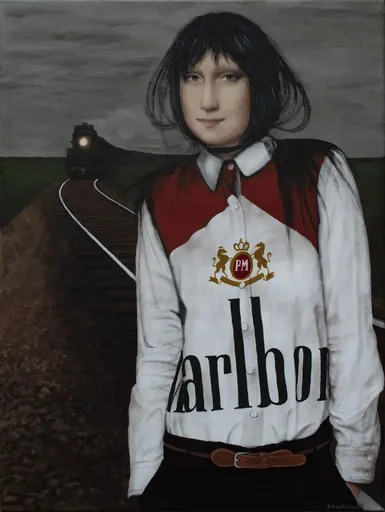 Nataliya BAGATSKAYA - Peinture - A Pack of Cigarettes