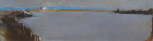 Giulio Aristide SARTORIO - Gemälde - Tevere alla foce