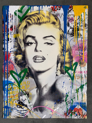 MR BRAINWASH - Painting - Marilyn Monroe