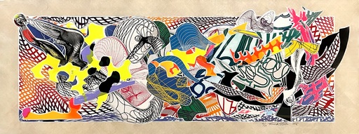 Frank STELLA - Print-Multiple - "Despairia" from "Imaginary Places", 1995