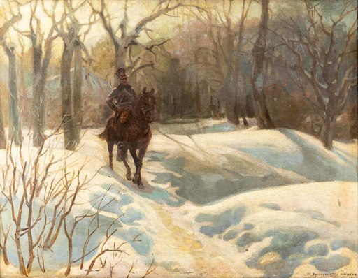 Stanislaw BAGIENSKI - Gemälde - Beliniak, 1915