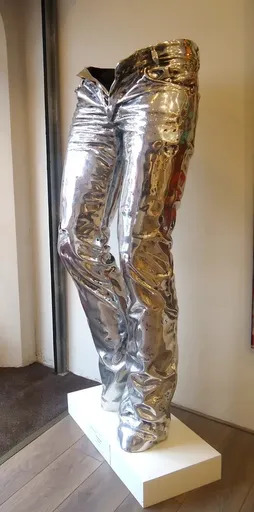 Richard ORLINSKI - Sculpture-Volume - Wild jeans Aluminium