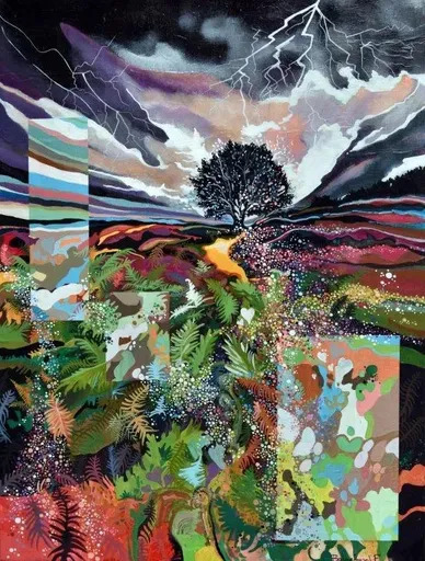 Frederic BALMEFREZOL - Painting - Arbre de vie