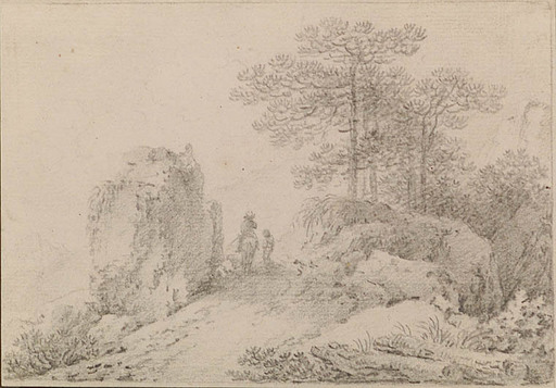 Martin VON MOLITOR - Dibujo Acuarela - Martin von Molitor (1759-1812), Drawing, ca. 1800