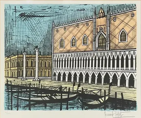 Venise, Le Palais des Doges de | Bernard BUFFET | Compra de arte