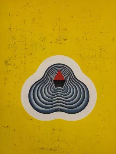 Kim T. MEANS - Druckgrafik-Multiple - "Géométrie" 1970