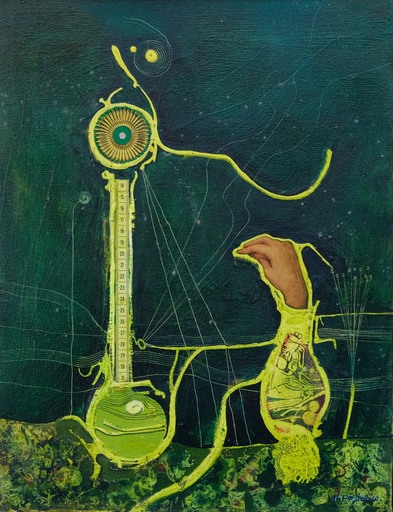 Mario PERSICO - Painting -  Dialogo verde