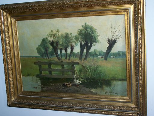 Paul SCHOUTEN - Painting - Landschap