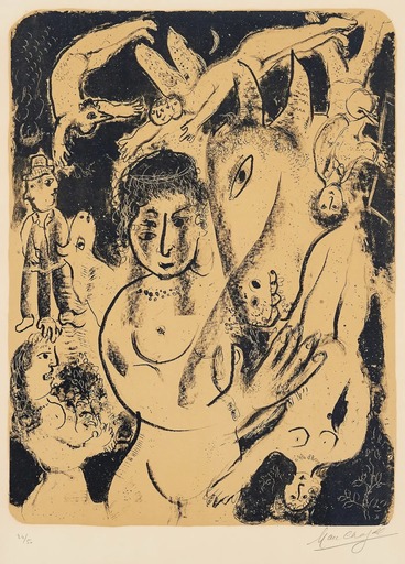 Marc CHAGALL - Stampa-Multiplo - A Midsummer Night''s dream