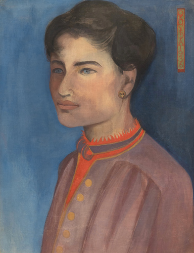 Orovida PISSARRO - Painting - Portrait of a Woman