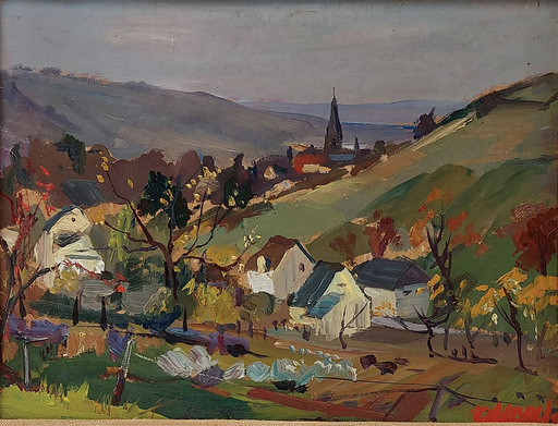 Josef Martin TILLEUX - Gemälde - LEYBERG, IN BAD HONNEF AM RHEIN