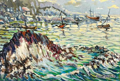 Jean DUPAS - Painting - Bord de mer 