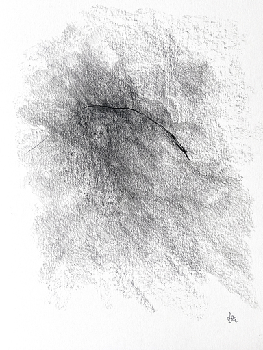 Eric DABANCOURT - Zeichnung Aquarell - Le puit éteint