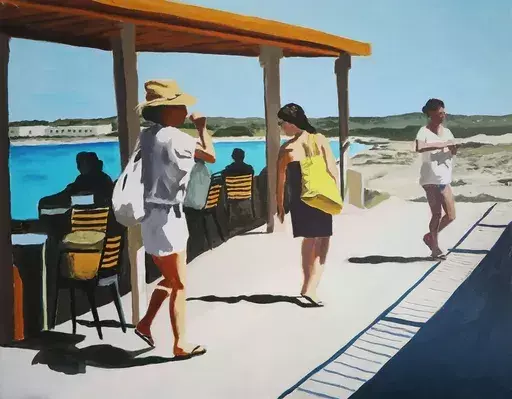 Karine BARTOLI - Pintura - Las Salinas (Formentera)