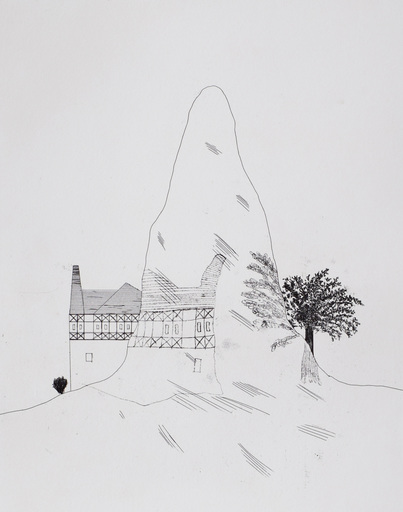 David HOCKNEY - Print-Multiple - The Glass Mountain (Old Rinkrank), from: Six Fairy Tales