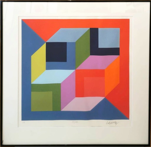 Victor VASARELY - Print-Multiple - Lapidaire-N 