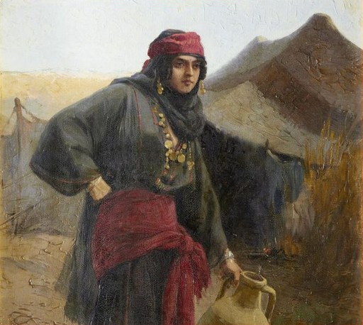 Tony BINDER - Gemälde - « Maroc - Jeune fille berbère »