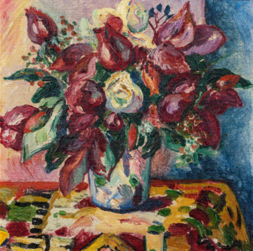 Henri MANGUIN - Painting - Roses
