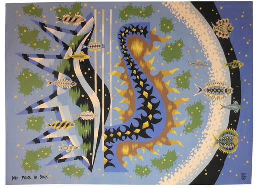 Jean PICART LE DOUX - Tapestry - Ecume