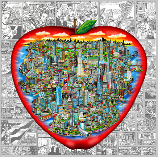 チャールズ・ファジーノ - 版画 - Chronicles of the big apple