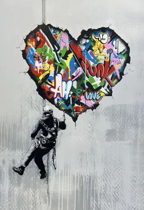 Martin Whatson - The Crack - Original Print – Blackline Gallery