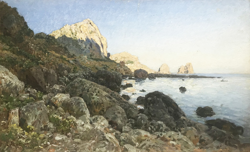Otto Friedrich GELENG - Pittura - Capri
