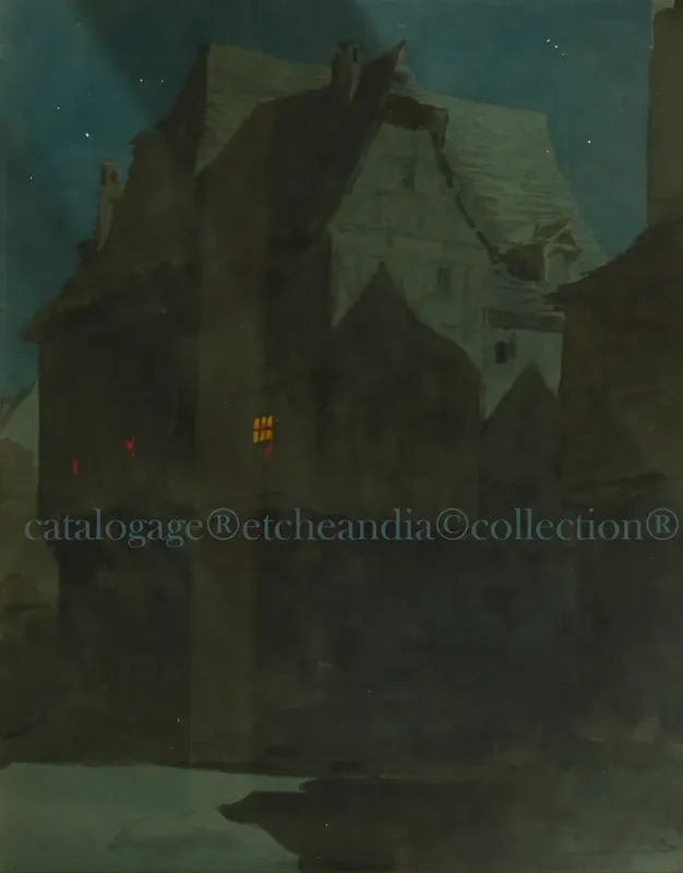 Anochecer Tombee De La Nuit Ulpiano Checa Y Sanz Vente En