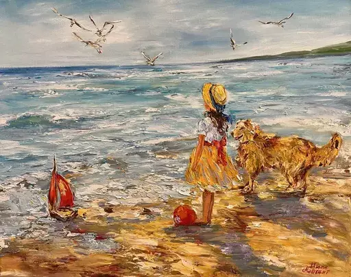 Diana MALIVANI - Au bord de la mer