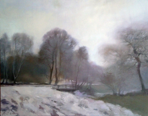 Alise MEDINA - Gemälde - Spring fog