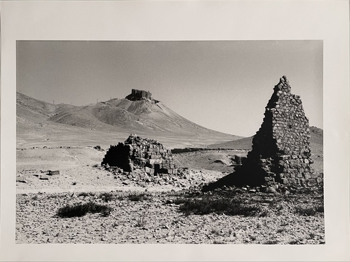 Michel EISENLOHR - Photography - Palmyre, vestiges des tombeaux au pied du château Qalat Ibn 