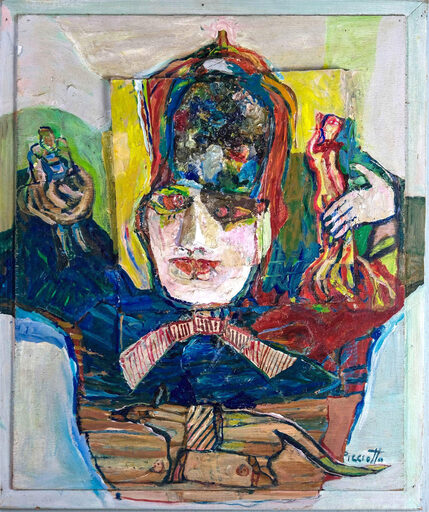 Simone PICCIOTTO - Gemälde - Le Créateur