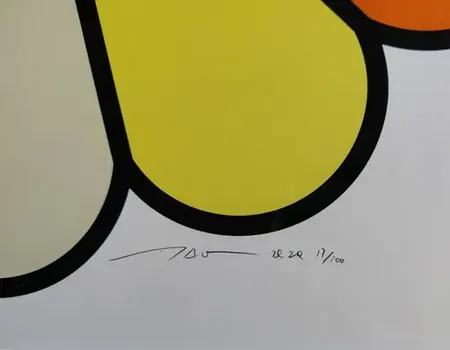 Multicolor Double Face: White | 村上隆| 线上艺术品销售| artprice