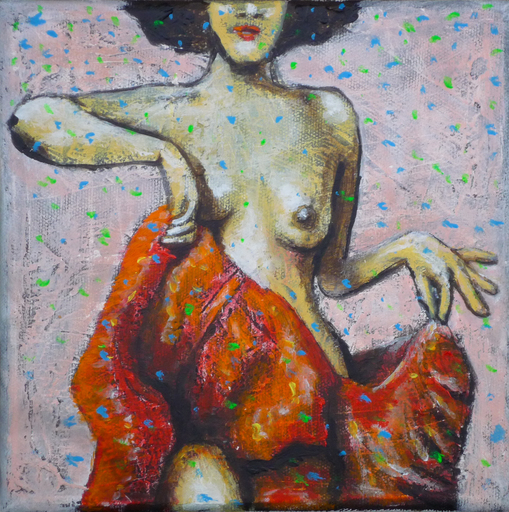 Jean-Luc TURLURE - Gemälde - Flamenco