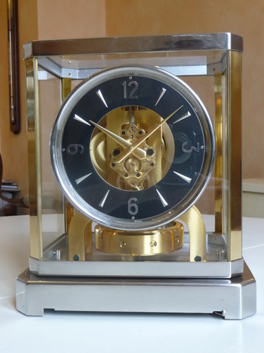 ATMOS clock Palladium & gold