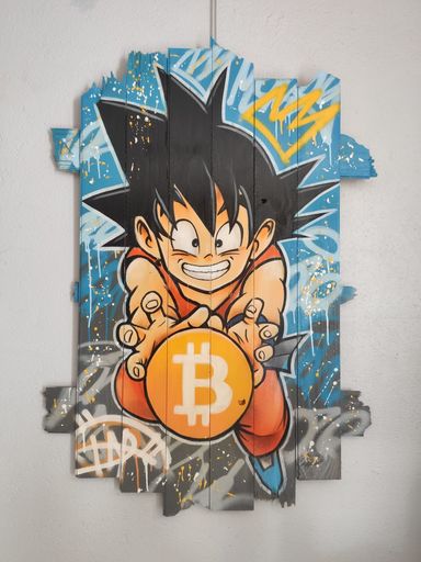 DN - Gemälde -  Son Bitcoin