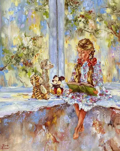 Diana MALIVANI - Peinture - Fairy Tales