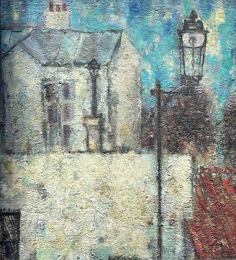René I QUILLIVIC - Gemälde - La belle maison 