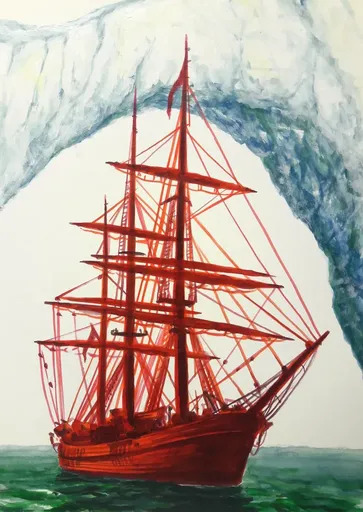 Julio FIGUEROA BELTRAN - Peinture - Study for the Endurance