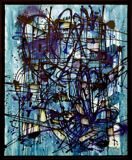 NEBAY - Painting - Deep Blue