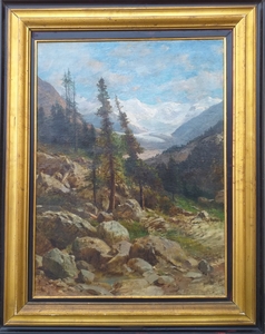 Ettore CUMBO - Pittura - Alpi Rezie