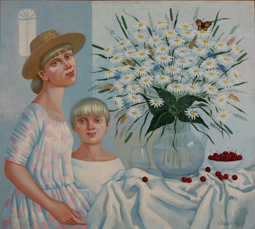 Valery SHUVALOVA - Painting - July
