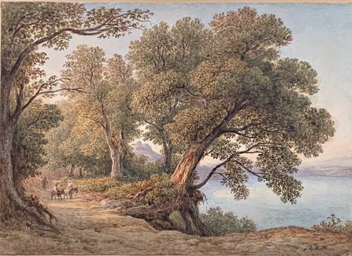 Rudolf MÜLLER - Dessin-Aquarelle - Landschaft