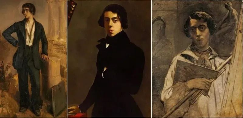 Portrait romantique de Théodore Chassériau | Félix BRACQUEMOND | vente en  ligne art | artprice