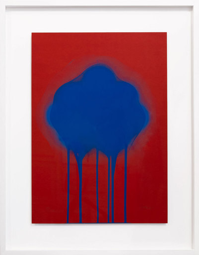 Otto PIENE - Print-Multiple - Blaue Wolke - Blue Cloud