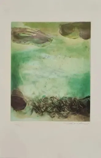 ZAO Wou-Ki - Print-Multiple - Canto Pisan (planche 8) 
