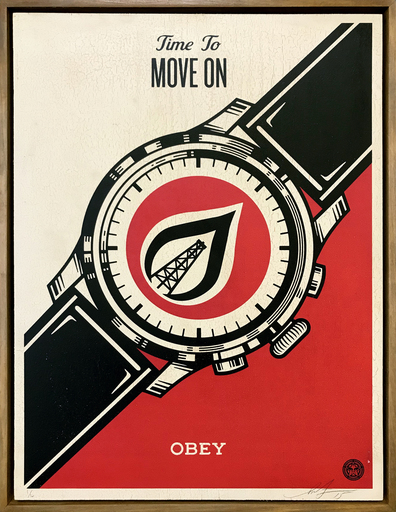 Shepard FAIREY - Estampe-Multiple - Time to Move On
