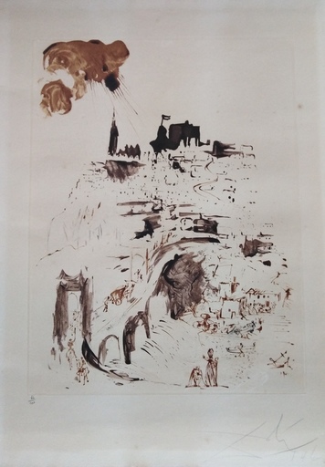 萨尔瓦多·达利 - 版画 - Toledo