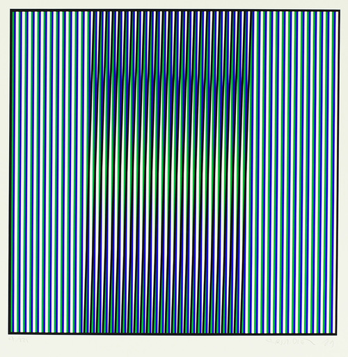Carlos CRUZ-DIEZ - Print-Multiple - Ohne Titel, 1989